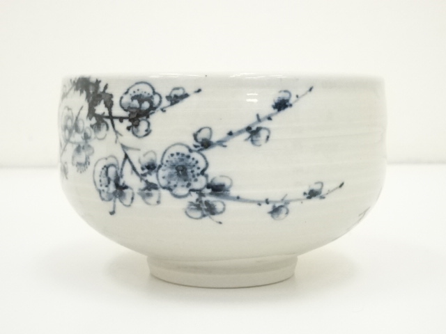 道具 ] - 道具 九谷焼 万象造 染付梅文茶碗（共箱） | ネットショップ